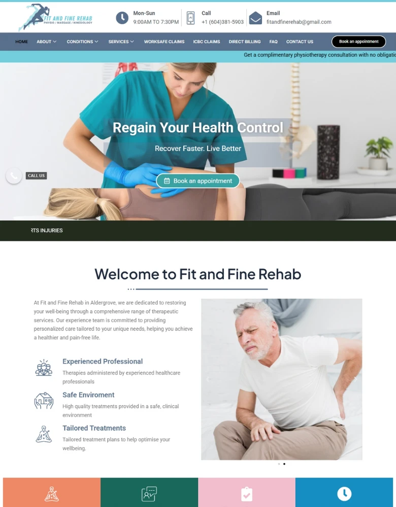 fit and finr rehab portfolio