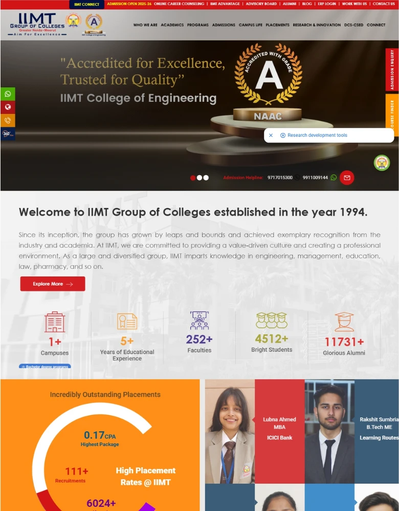 iimt portfolio